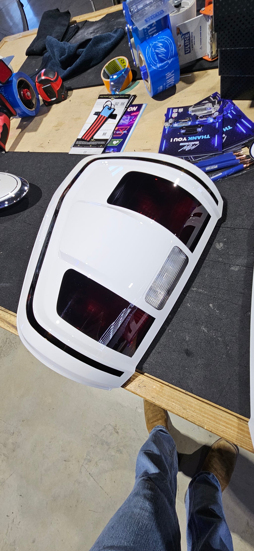 2021-2023 Ford F150 Halogen w/ BLIS Colormatched Tail Lights