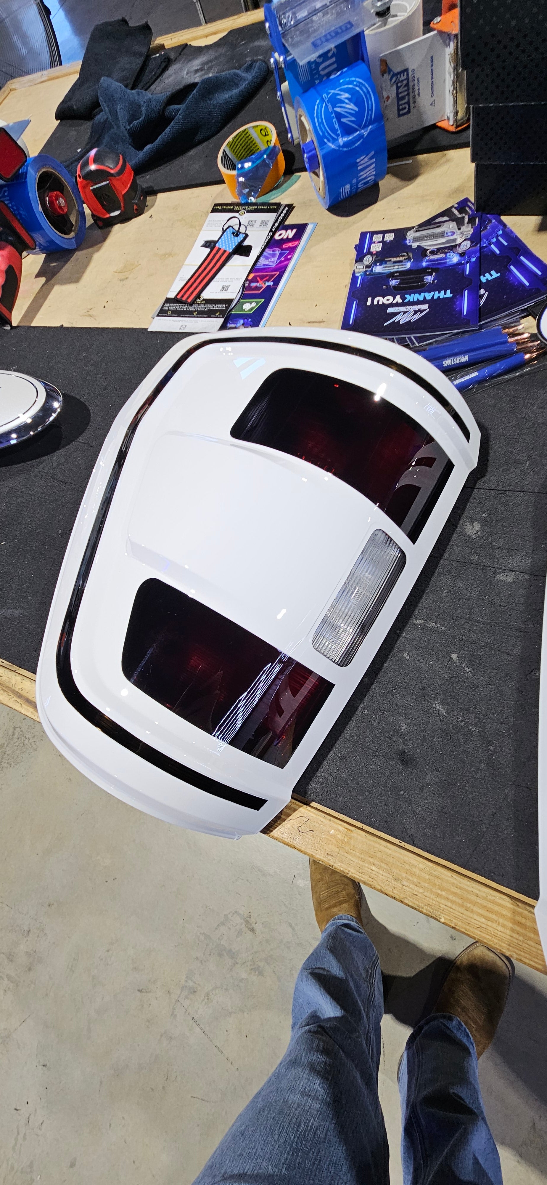 2021-2023 Ford F150 Halogen w/ BLIS Colormatched Tail Lights