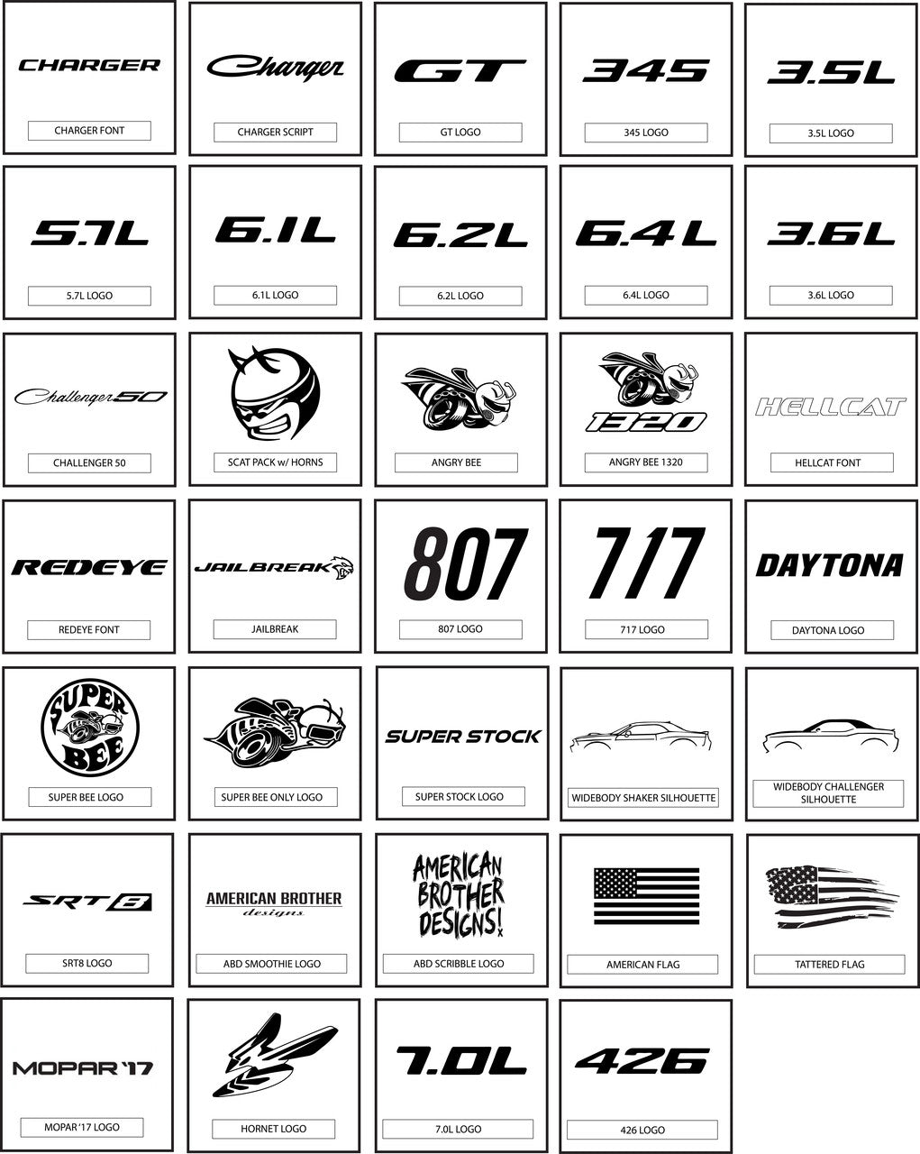 2015-2023 Dodge Challenger & Charger | Hellcat Supercharger Badge