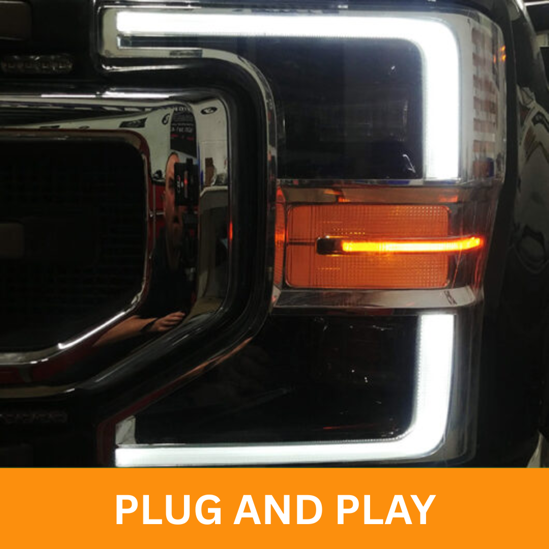 Headlight DRL (C-Ring) Auto Flasher (WAF) Kit – Now Plug & Play