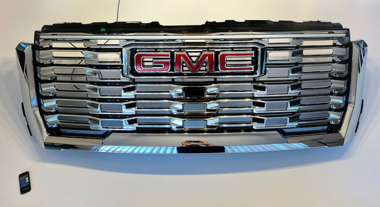 2024-2026 GMC Sierra 2500/3500 Denali & Denali Ultimate “Ghost” LED Grille Light Bar –, IP67