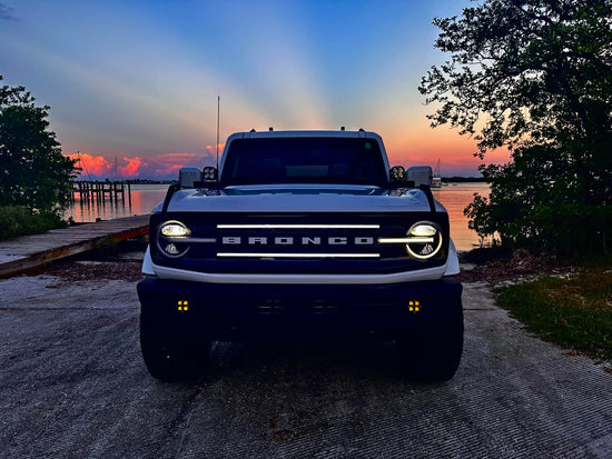 2021-2023 Ford Bronco Outer Banks LED Grill Lights