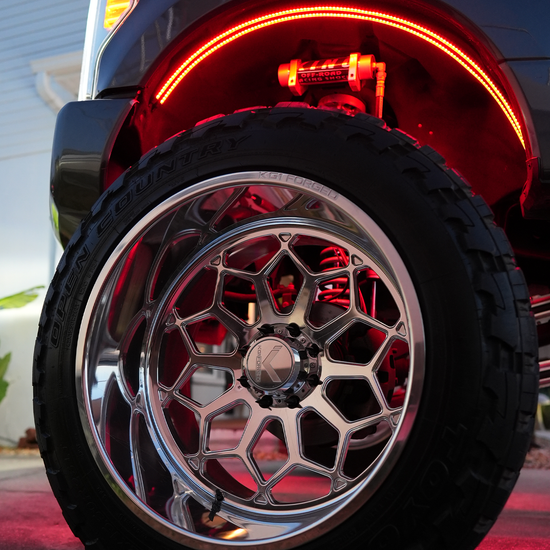 RGBW Fender Well Lights For Trucks