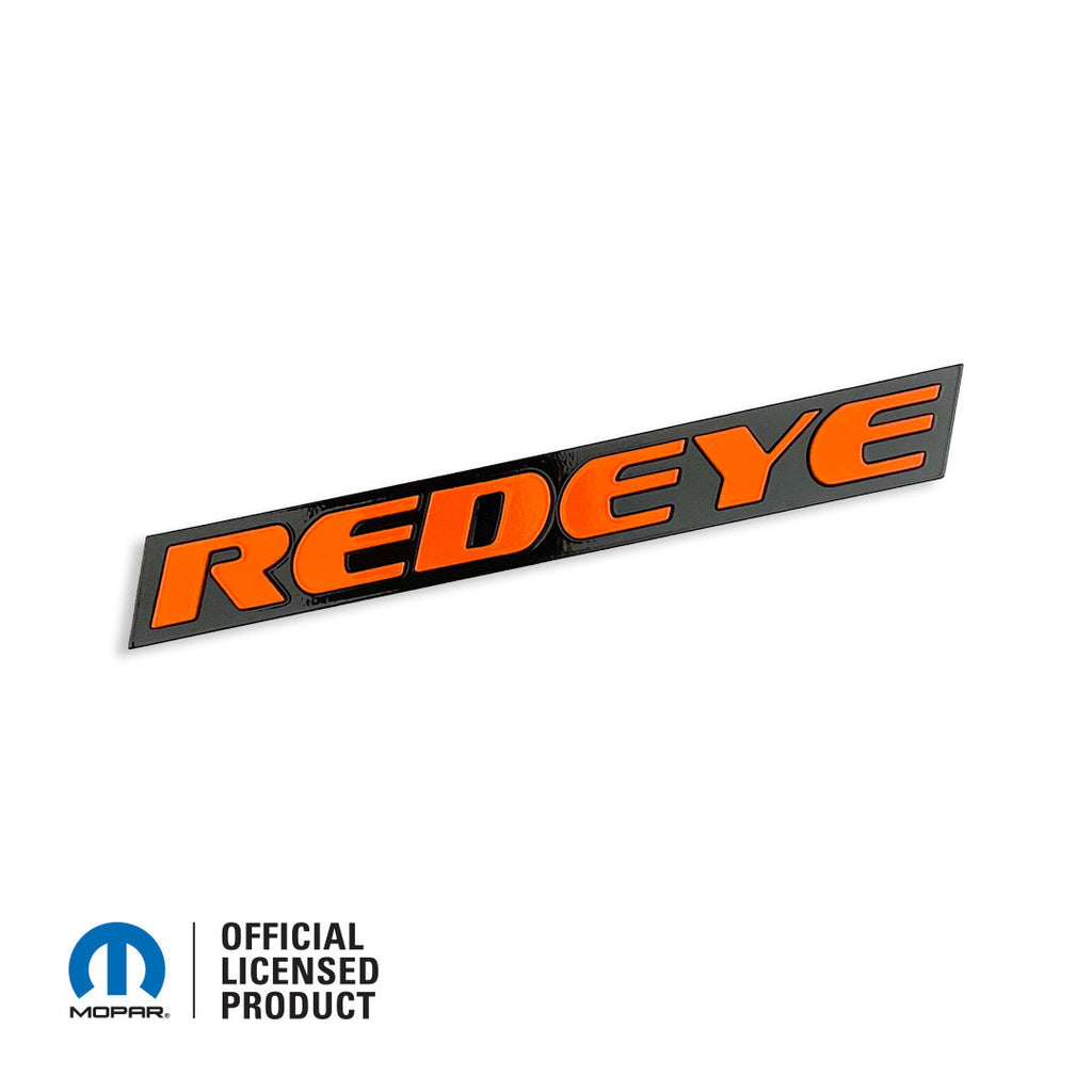 2019-2023 Dodge Challenger & Charger | Redeye Font Two-Color Acrylic Badge