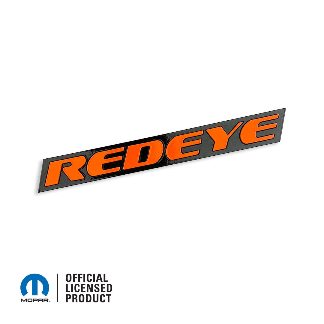 2019-2023 Dodge Challenger & Charger | Redeye Font Two-Color Acrylic Badge