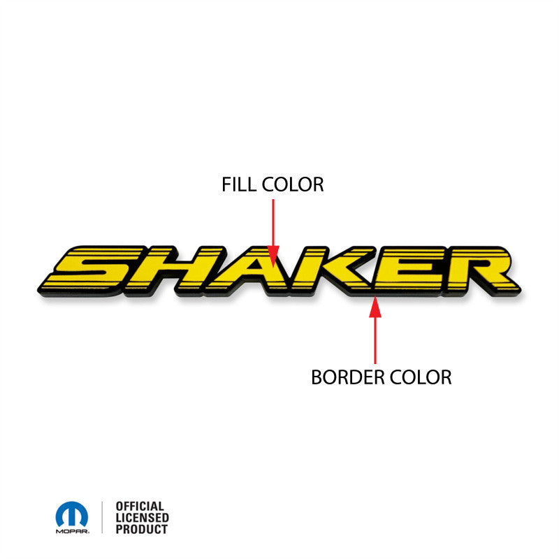2015-2023 Dodge Challenger & Charger | SHAKER Badge