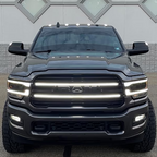 2019-2024 Ram 2500/3500 Laramie LED Grille Accent Bar – Curved Fit, IP67, Black or Silver Frame