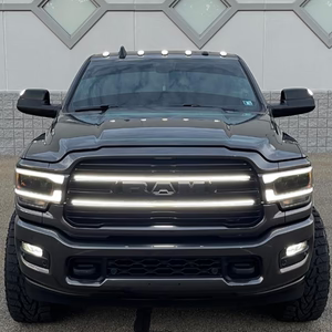 2019-2024 Ram 2500/3500 Laramie LED Grille Accent Bar – Curved Fit, IP67, Black or Silver Frame