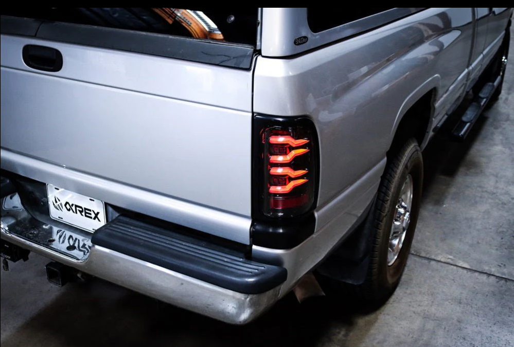 1994 - 01 DODGE RAM 1500 / 1994 - 02 DODGE RAM 2500/3500 ALPHAREX LUXX SERIES LED TAIL LIGHTS