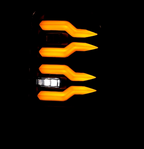 1994 - 01 DODGE RAM 1500 / 1994 - 02 DODGE RAM 2500/3500 ALPHAREX LUXX SERIES LED TAIL LIGHTS