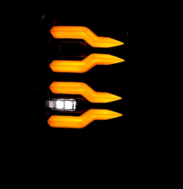 1994 - 01 DODGE RAM 1500 / 1994 - 02 DODGE RAM 2500/3500 ALPHAREX LUXX SERIES LED TAIL LIGHTS