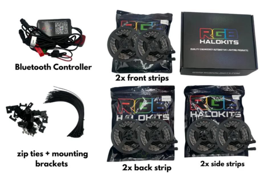 LED UNDERGLOW KIT (4 pc.)