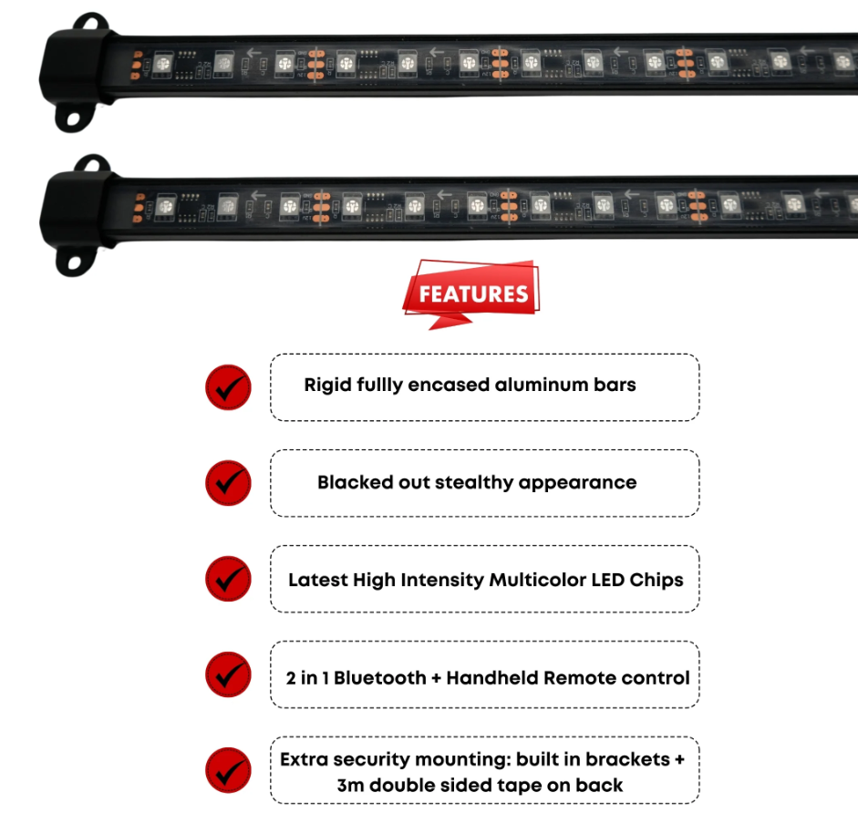 LED UNDERGLOW KIT (4 pc.)