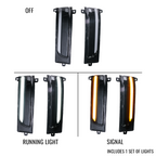 2023-2026 Ram 2500/3500 & 2025-2026 Ram 1500 Unpainted Tow Mirror Marker Lights – Sequential Switchback