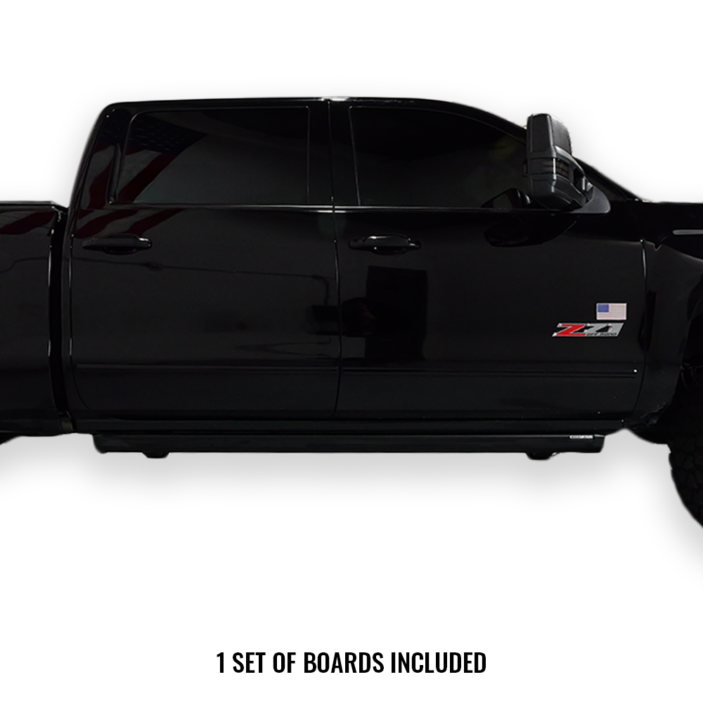 2014-2019 Chevy Silverado & GMC Sierra | Powered Running Boards