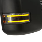 2015-2026 Ford F-150 Unpainted Tow Mirror Marker Lights – Smoked, Amber Lit