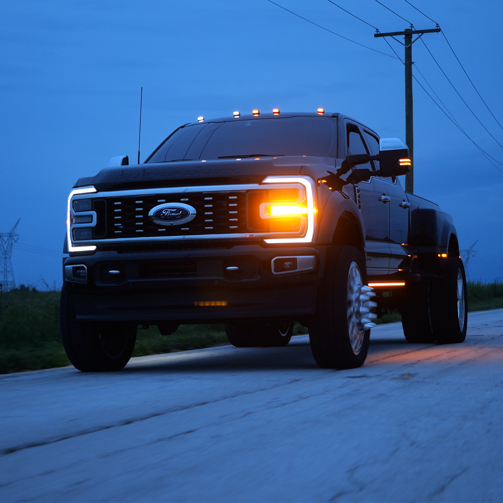 2023-2026 Ford F-250/F-350 Super Duty | Powered Light Up Running Boards