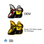 2015-2023 Dodge Challenger & Charger | Scat Pack Acrylic Trunk Badge (Bee Only)