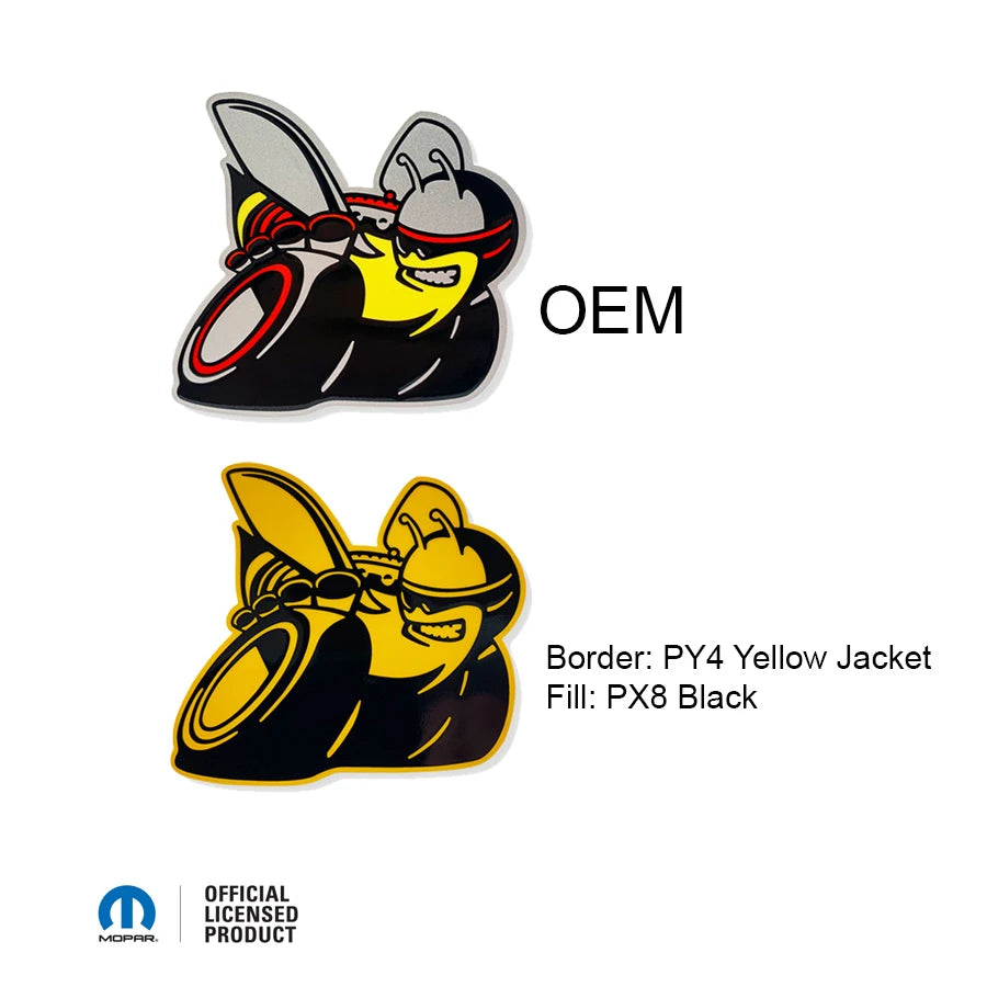 2015-2023 Dodge Challenger & Charger | Scat Pack Acrylic Trunk Badge (Bee Only)