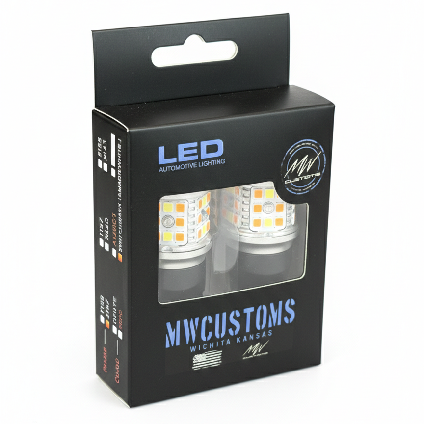 2010–2019 RAM 2500/3500 (Without Projector Headlights) LED Turn Signal Bulbs