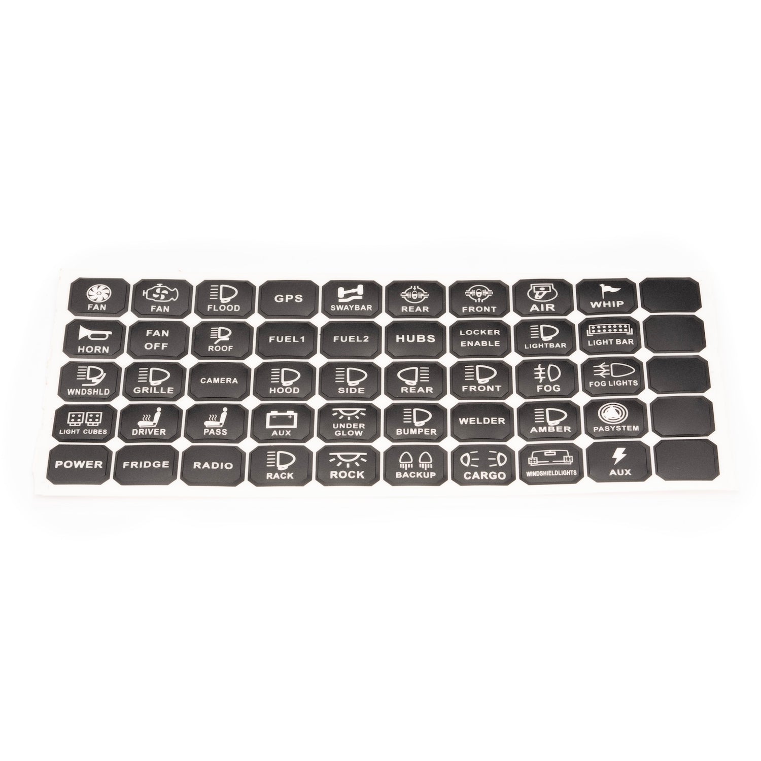 Universal Lighting Control System 6 Gang Switch Panel