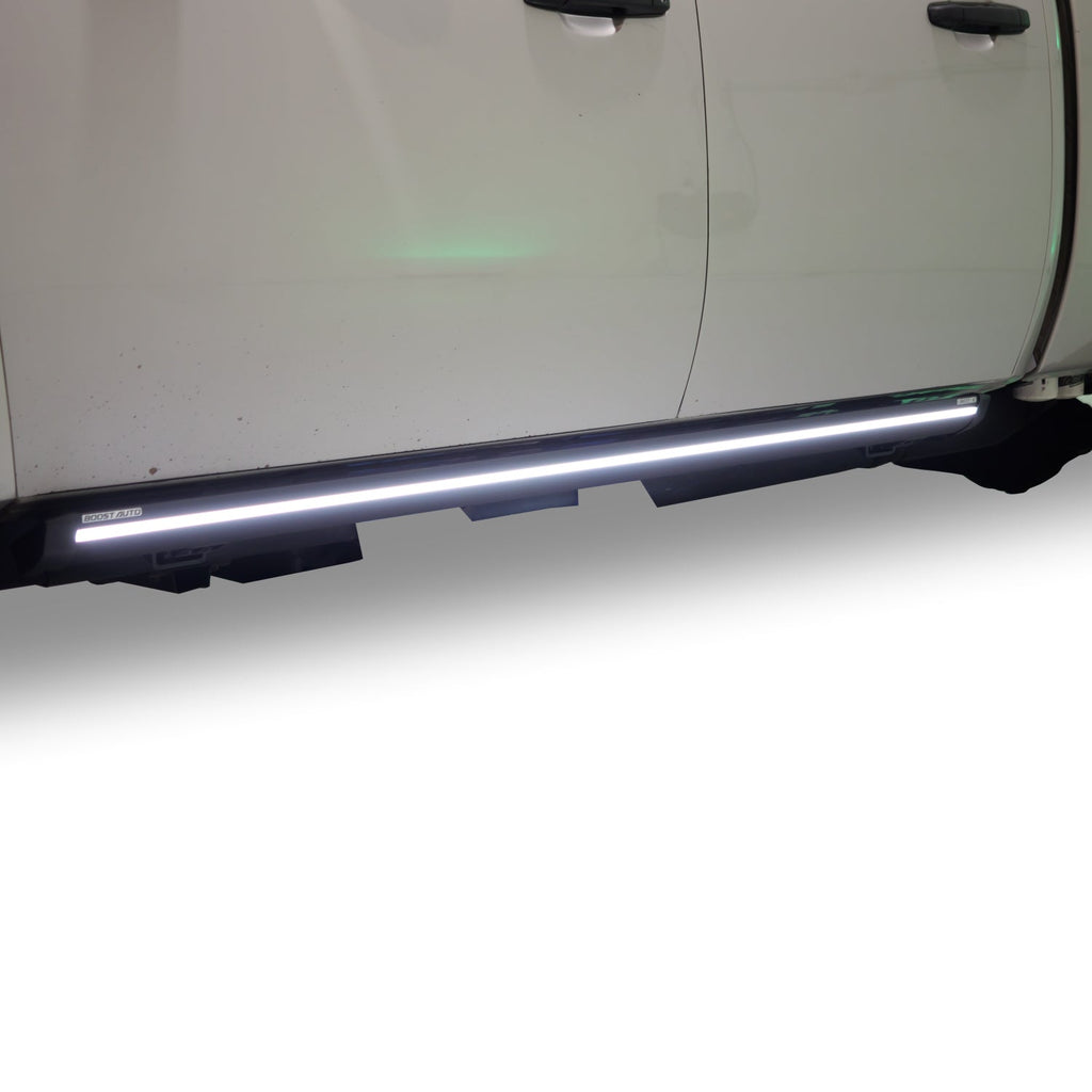2007-2014 Chevy Silverado & GMC Sierra | Powered Light Up Running Boards