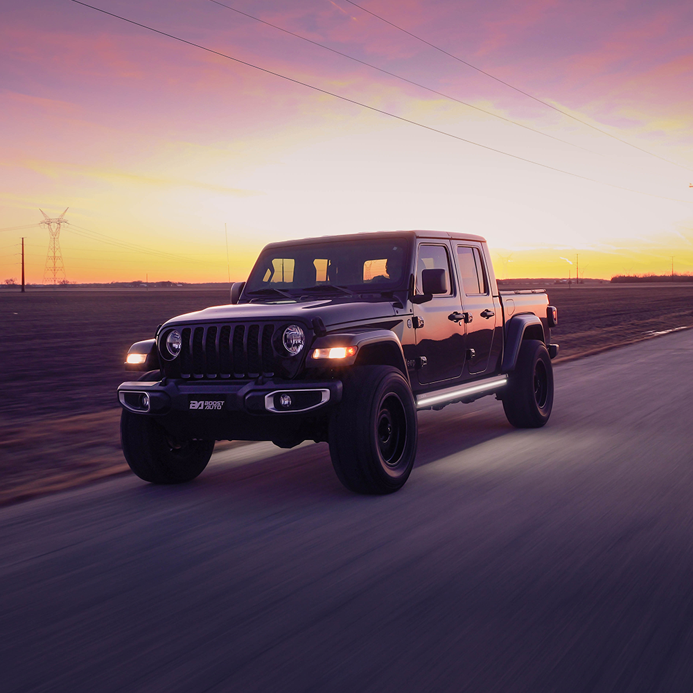 2020-2026 Jeep Gladiator JT | Powered Light Up Running Boards