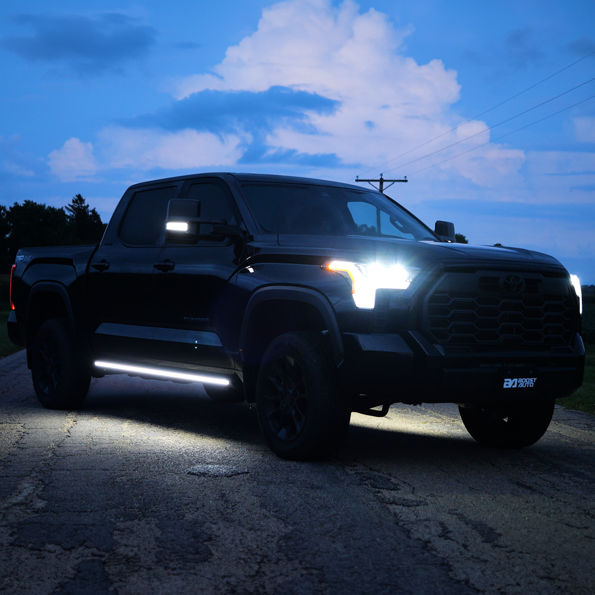 2022-2026 Toyota Tundra | Powered Light Up Running Boards