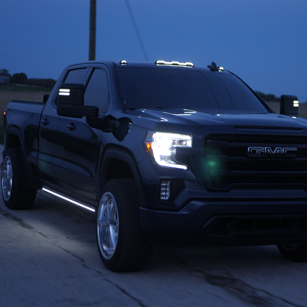 2019-2026 Chevy Silverado & GMC Sierra 1500 | Powered Light Up Running Boards