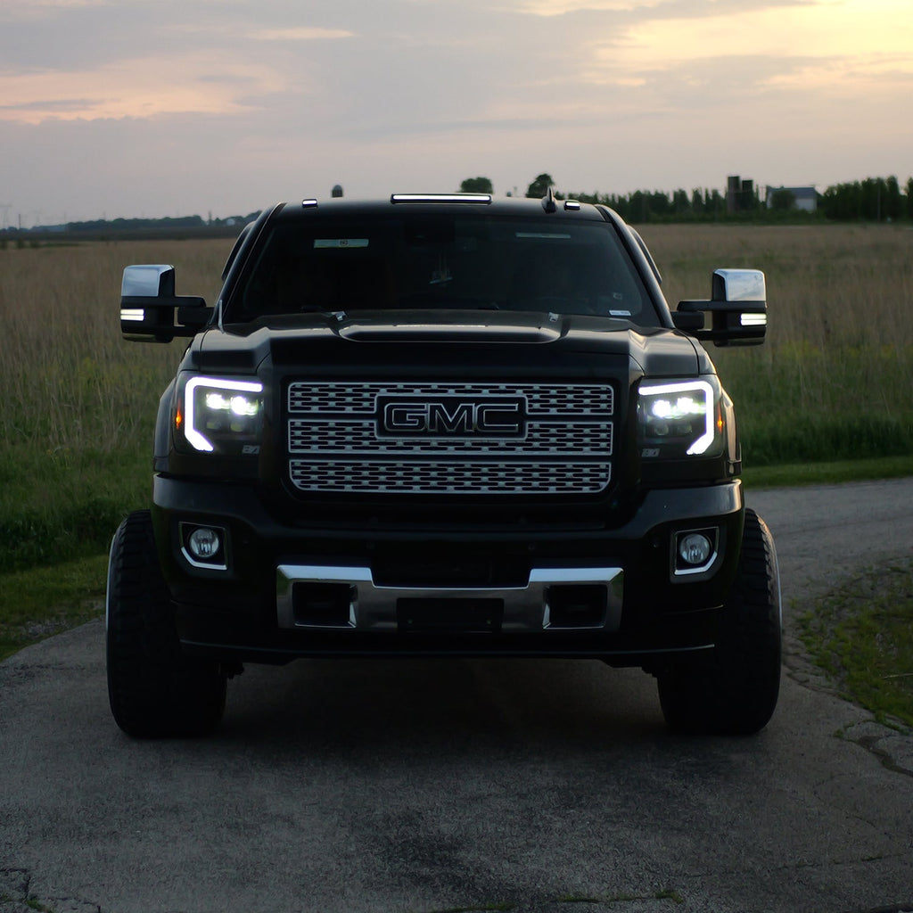 2014-2018 GMC Sierra 1500 | 2015-2019 GMC Sierra HD Boost VX4 LED Headlights