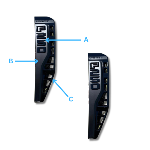 2023-2026 Ford Super Duty Fender Badges