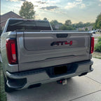 2019-2026 GMC Sierra | AT4 / AT4X XL-Style Tailgate Emblem (installed reference photo)