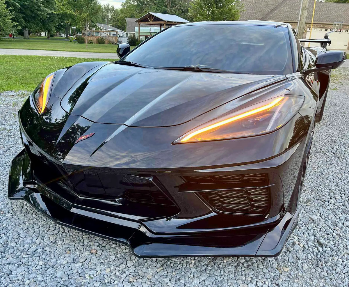 2020-2026 Chevy Corvette C8 | Amber DRL Switchback Kit
