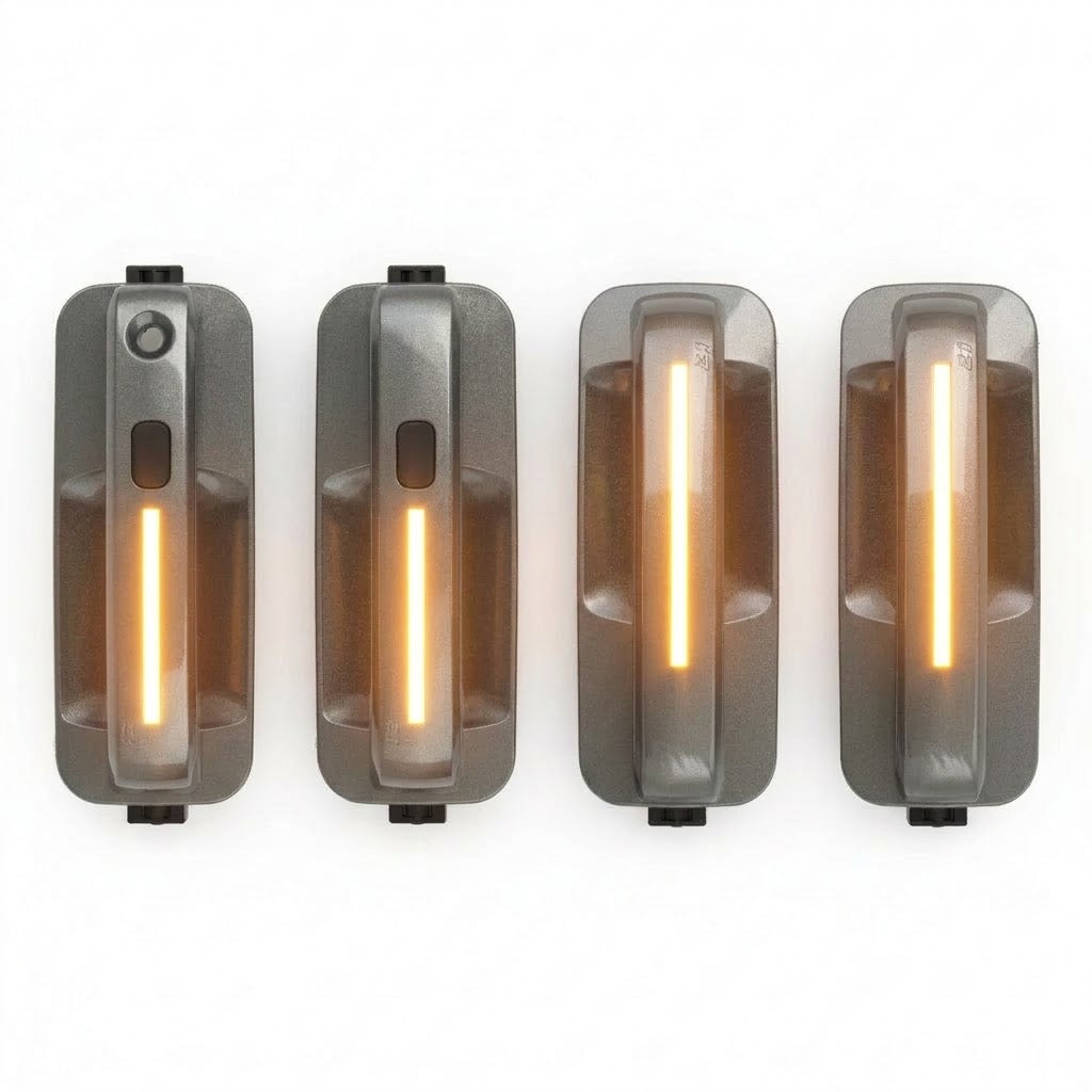 Amber LED door handle for 2017-2022 Ford Super Duty F-250 F-350