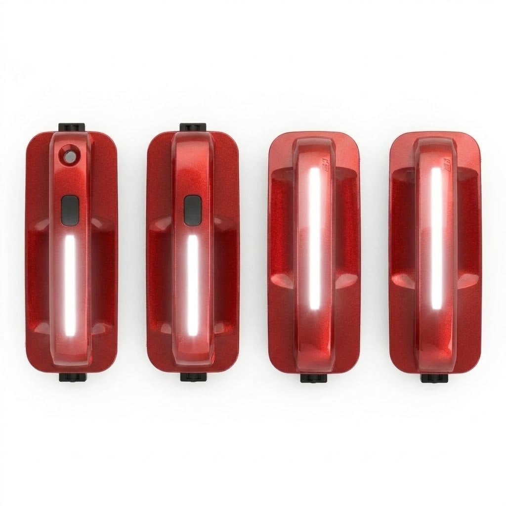 White LED door handle for 2015-2020 Ford F-150