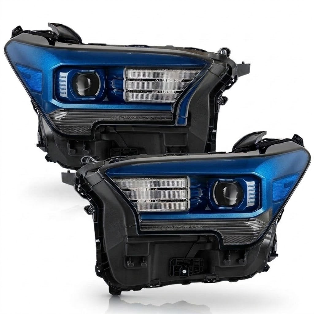 2024-2026 Toyota Tacoma LED Projector Headlights (Halogen Signal Models) – Blue
