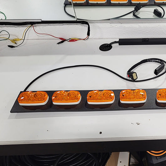 Amber LED Grille Backlight Kit