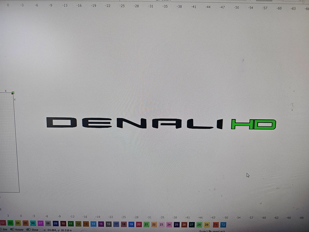 2020-2026 GMC Sierra HD | Denali HD-Style Door Emblems (Pair) (installed reference photo)