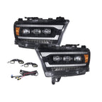 2019-2024 Ram 1500 Sequential LED Projector Headlights