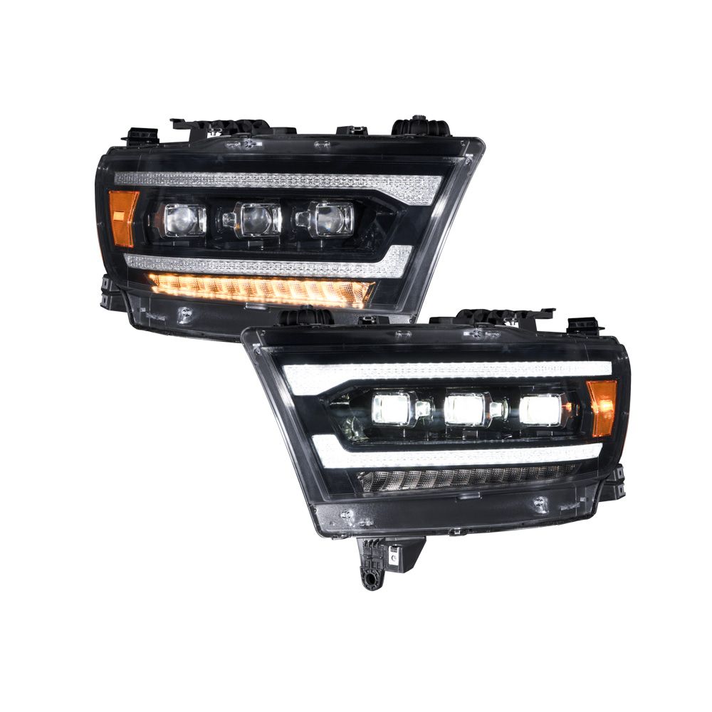 2019-2024 Ram 1500 Sequential LED Projector Headlights