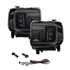 2014-2018 GMC Sierra 1500 | 2014-2019 GMC Sierra HD LED Projector Headlights