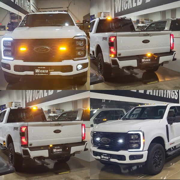 F-250 Lariat Strobe Lights Build Kit