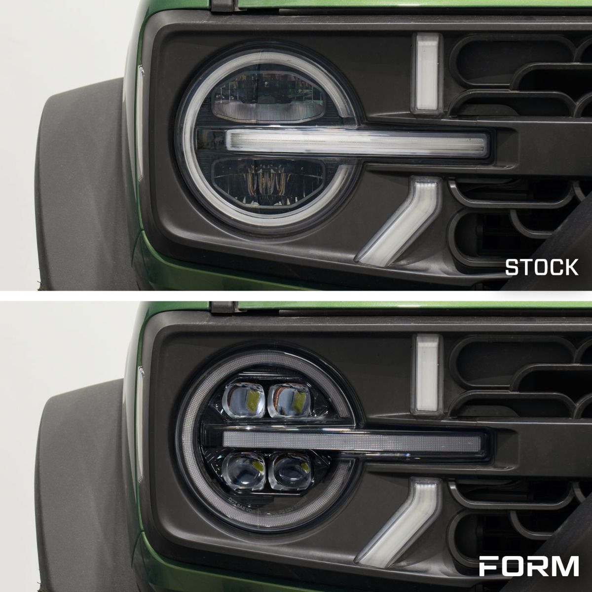 2021-2025 Ford Bronco LED Projector Headlights