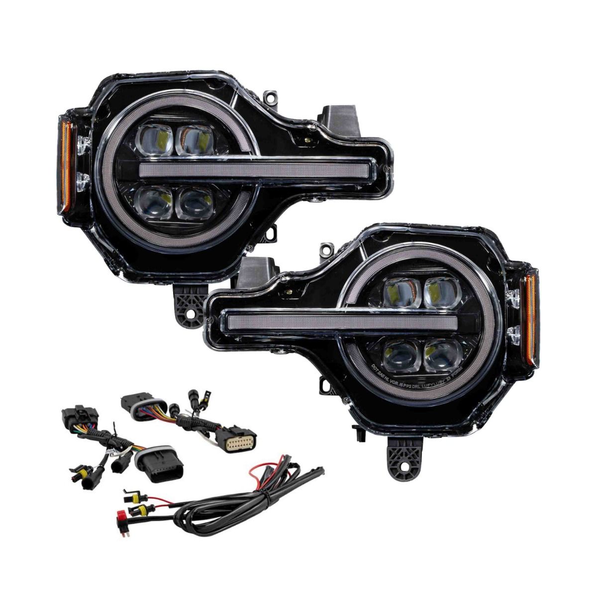 2021-2025 Ford Bronco LED Projector Headlights