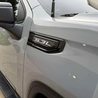 2020-2026 GMC Sierra 1500 | 5.3 Fender Emblem Inserts (installed reference photo)