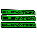 2019-2026 GMC Sierra | Color Elevation-Style Emblems (Set of 3) (installed reference photo)