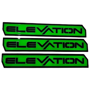2019-2026 GMC Sierra | Color Elevation-Style Emblems (Set of 3) (installed reference photo)