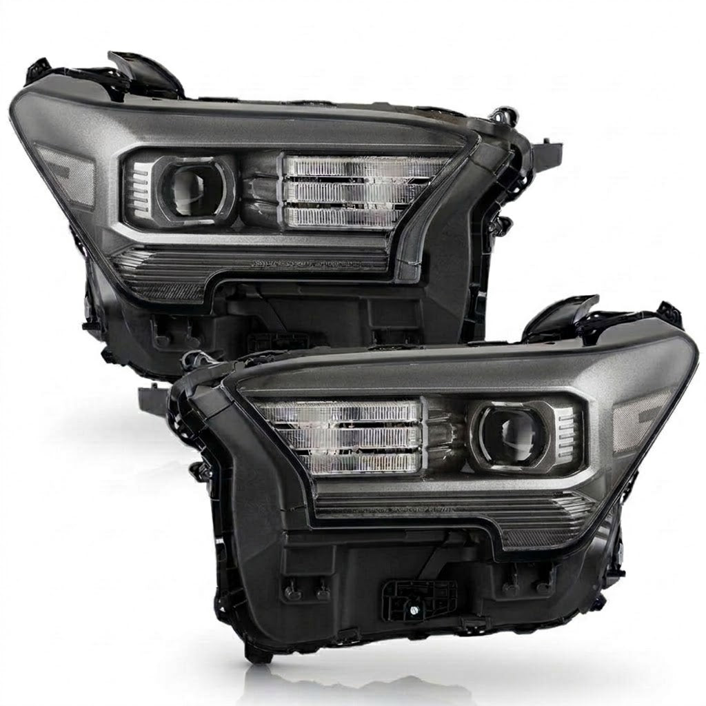 2024-2026 Toyota Tacoma LED Projector Headlights (Halogen Signal Models) – Gray