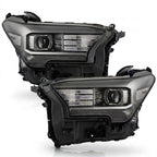 2024-2026 Toyota Tacoma LED Projector Headlights (Halogen Signal Models) – Gray