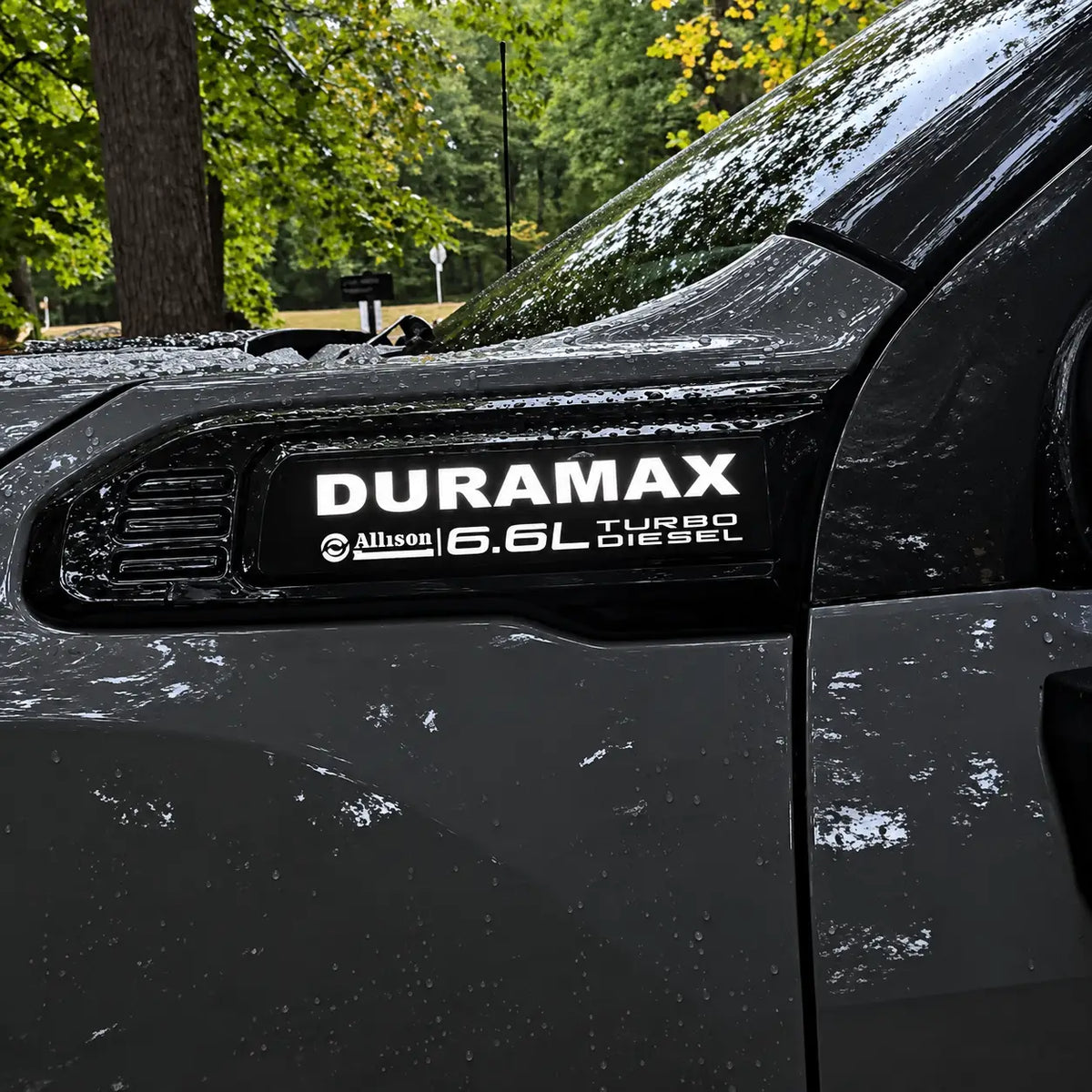 2020-2026 GMC Sierra HD | Illuminated Duramax Fender Badges